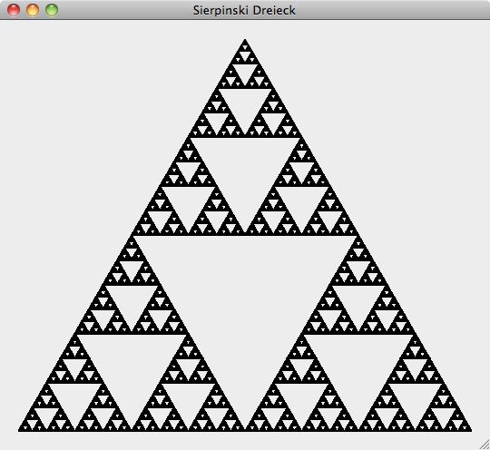 Sierpinski Dreieck 6